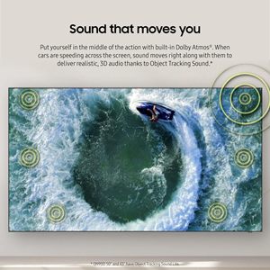 Téléviseur intelligent QLED Mini LED de 65 pouces avec HDR et amélioration du son - Product Image 2
