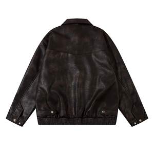 . Blouson aviateur léger pour hommes tissu respirant fermeture à glissière complète sur le devant parfait pour les voyages décontractés et le fitness en plein air - Product Image 3