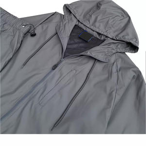 Conjunto Deportivo Personalizado con Logotipo, Chaqueta con Capucha, Cortavientos de Invierno, Transpirable, Ligero y Ecológico para Hombre y Mujer, de Fábrica - Product Image 2