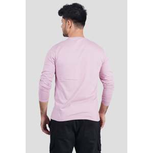 Premium Quality <b>Men's</b> Slim Fit Full <b>Sleeve</b> 100% Cotton T-<b>Shirt</b> with Logo Made in India - Product Image 5