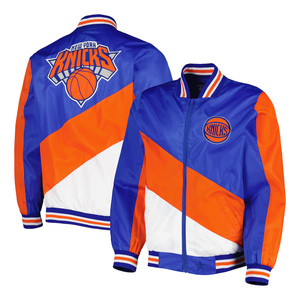 Vestes en satin de soie à la mode, vente en gros de vestes en satin avec logo personnalisé, veste en satin de couleur unie pour hommes, streetwear bombardier OEM - Product Image 2