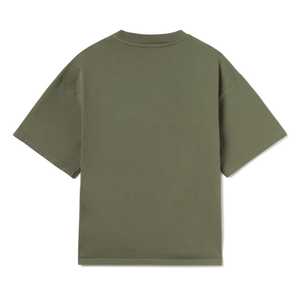 เสื้อยืดโอเวอร์ไซส์แขนสั้นสไตล์วินเทจสำหรับผู้ชาย ล้างสีแบบแอซิด ผลิตจากผ้าฝ้าย 100% รับผลิตตามสั่งพร้อมสกรีนโลโก้ ขายส่งสำหรับฤดูร้อน - Product Image 4