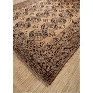 พรมขนสัตว์ถักมือสีเบจน้ำตาล Kiaan รุ่น Pae-4427 ลายเรขาคณิต สำหรับห้องนั่งเล่น ใช้ในบ้าน ทางเข้าบ้าน โถงทางเดิน ห้องวัยรุ่น - Product Image 2