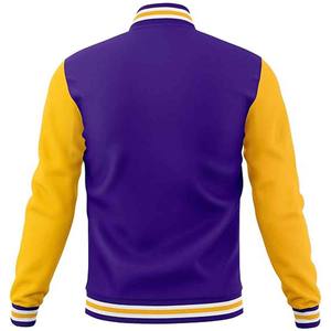 Wholesale Custom Chenille Patch <b>Vintage</b> Winter 100% Wool <b>Varsity</b> <b>Jackets</b> College Baseball OEM/ODM Letterman <b>Jacket</b> - Product Image 2