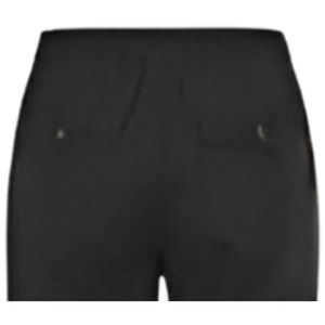 Pantalones de Trabajo Casuales de Negocios para Mujer, de Lona Transpirable de Secado Rápido, con Cierre de Cordón, Lisos, 100% Algodón, Cintura Media - Product Image 5