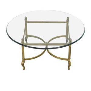 Finition en résine Table basse en aluminium Mobilier pour hôtel et restaurant Table centrale de décoration Table basse en métal durable - Product Image 4