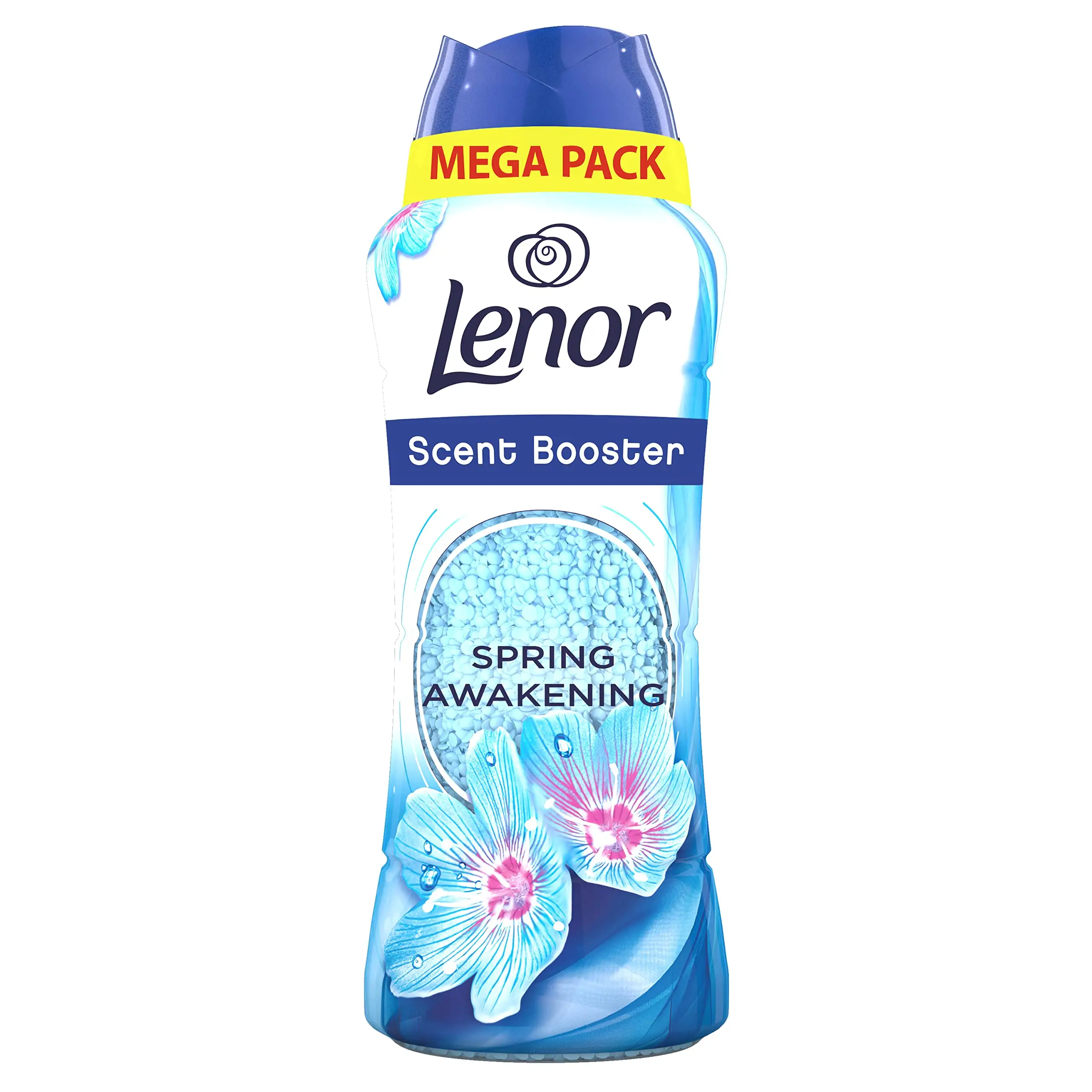 Lenor In-Wash Waschduft-Verstärker Perlen, 570 g, Frühlingserweckung, ein Plus an Frische für bis zu 12 Wochen Aufbewahrung