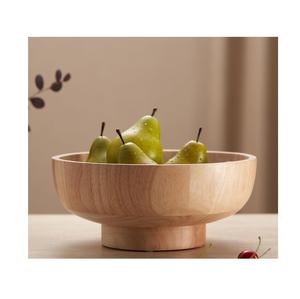 Cuenco de madera de bambú de lujo, cuenco de servicio ecológico hecho a mano para cocina, mesa de comedor o uso en interiores y exteriores - Product Image 3