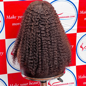 Big Sale Vietnamese <b>Hair</b> <b>Extension</b> Closure Pixie Curly <b>Wig</b> in Stock Wholesale Price Customize Size Ready to Ship - Product Image 6