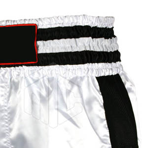 Short Muay Thai pour hommes de haute qualité 100% Polyester vêtements d'entraînement décontractés respirant et écologique motif solide Offre Spéciale - Product Image 6