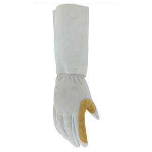 Guantes de Seguridad de Piel de Cabra Resistentes al Calor, Protección para las Manos, Resistentes al Calor, Personalizados, Azules, Doble Refuerzo - Product Image 2