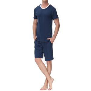 Conjuntos cortos de algodón para hombre, conjuntos de 2 piezas, camisa informal de verano a la moda y conjunto de pantalones cortos, ropa de calle informal, conjunto transpirable para hombre - Product Image 6