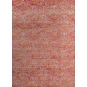 Alfombras de Lana Anudadas a Mano Erbe, Diseño Geométrico Abstracto Rojo Naranja para el Hogar, Alfombra Rectangular Grande para Pasillo, Sala de Estar, Dormitorio-GS-7007 - Product Image 1