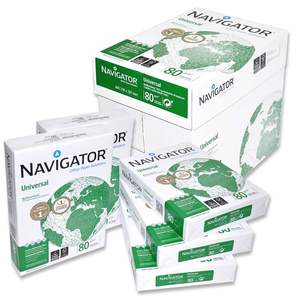 กระดาษถ่ายเอกสาร Navigator ขายส่ง ขนาด A4 70 แกรม 500 แผ่น กระดาษสำนักงาน 80 แกรม ขนาด A4 สำหรับขาย - Product Image 2