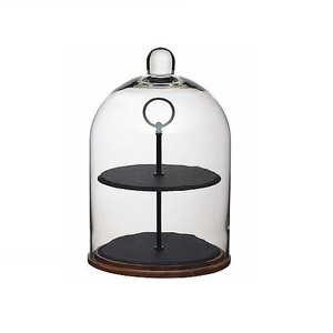 Diseño atractivo Celebración de fiesta de cumpleaños en casa Lujoso soporte de pastel de metal con acabado chapado en oro - Product Image 3