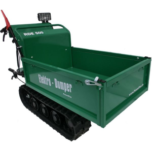 Camión PLATAFORMA ELÉCTRICA RDE500 con orugas de goma-Capacidad de carga de 500 kg, paredes laterales extensibles - Product Image 1