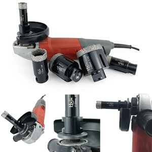 152Mm M14 5/8-11 Chủ Đề Chủ Đề Chân Không Hàn Kim Cương Lỗ Saw Kim Cương Lõi Khoan Bits Đối Khô Và Ướt Khoan Lỗ - Product Image 4