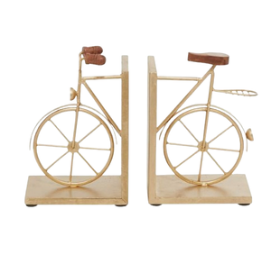 Bibliothèque contemporaine bureau Table basse décor or fini serre-livres étagère organisateur serre-livres bureau bibliothèque usage domestique - Product Image 2