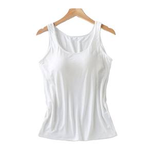 Venta al por mayor OEM ODM alta calidad señoras Crop Tank Top logotipo personalizado de moda Jersey camisa XS tamaño para uso en el gimnasio - Product Image 2