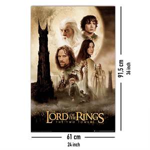 The Lord of the Rings the Two Towers <b>Canvas</b> <b>Wall</b> Art - Product Image 4