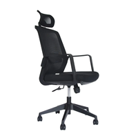 Siège ergonomique lisse moderne Union R320 Base en nylon ignifuge Mousse PP Frame 29-HE Mesh Design Chaise de travail réglable avec appui-tête