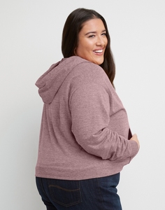 Sudadera con capucha de gran tamaño unisex de algodón orgánico 100% personalizada con hombros caídos, ropa estampada para mujer, sudaderas con capucha lisas personalizadas - Product Image 2