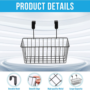 JH-Mech 4 Pcs mangiatoia per fieno di coniglio con ganci 10.8X5.9X4.5 pollici mangiatoia per conigli in metallo per impieghi gravosi - Product Image 6