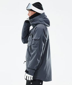 Chaqueta de Snowboard para Hombre, en Oferta, con Contraste de Color, Impermeable, Transpirable, Cálida, con Capucha y Múltiples Bolsillos - Product Image 3