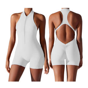 Pakistán fabrica mallas de entrenamiento de gimnasio sin costuras para mujer, pantalones cortos de Yoga para mujer, monos deportivos y monos - Product Image 3