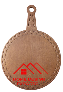 Portions décoratives dans les restaurants et les hôtels Meilleure vente Ensemble de 4 supports à pizza pour la cuisine Support à pizza en bois de manguier - Product Image 5