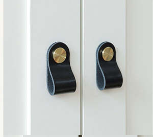 Boutons ronds en laiton faits à la main nouveau Design pour armoires de cuisine portes de placard meubles de salle à manger armoire de chambre et commode Application - Product Image 6