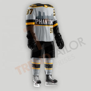 Jersey de Hockey sobre Hielo Personalizado para Hombre, Diseña Tu Propio Uniforme Deportivo - Product Image 5