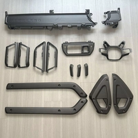 Accessoires de voiture Kits intérieurs en carbone sec/ABS Contrôle central Selle Luxe Installation facile 100% compatible Defender BeHi