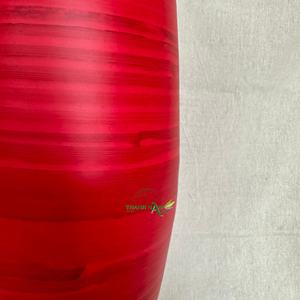 Jarrón de suelo de madera de bambú hilado moderno más vendido, Color Natural, lacado envejecido, decoración rústica para el hogar, para ocasiones de boda, vida - Product Image 4