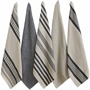 Torchon de cuisine en coton biologique doux imprimé, bon prix, bonne absorption d'eau, Design personnalisé imprimé, serviette à thé de bonne qualité - Product Image 2