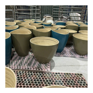 Bol en bambou fait main Vietnam Premium Eco Friendly Bol en bambou naturel Usine directe en vrac Vente en gros Exportation - Product Image 4