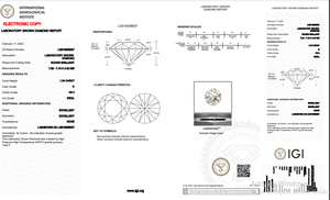Diamante labcultado pulido de tamaño 1.34Ct, Diamante de HPHT-CVD redondo, joyería de diamantes sueltos, Color D, claridad VS2 - Product Image 5