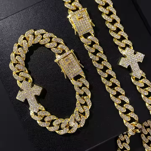 Collar de Cadena Cubana Gruesa de 16 mm, Unisex, con Diamantes de Moissanita y Plata 925, Estilo Hip Hop, Joyería Fina, Regalo - Product Image 3