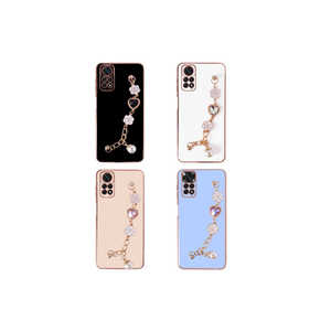 Funda de Silicona Premium con Correa de Mano para Xiaomi Redmi Note 11S Global, Protector de Cámara, Modelo Plus - Product Image 2