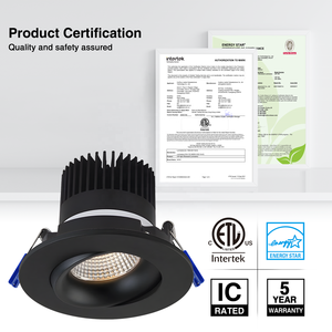 4000K <span class=keywords><strong>240mm</strong></span> de diámetro 2 cabezales Combo Led Down Light Lámpara de techo Eyeball <span class=keywords><strong>Downlight</strong></span> - Product Image 4