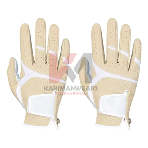 Servicio OEM, Guantes de Golf Personalizados para Hombre y Mujer, Nueva Moda, para Todo Clima, Blancos, Antideslizantes, de la Mejor Calidad, de Cuero Puro - Product Image 6