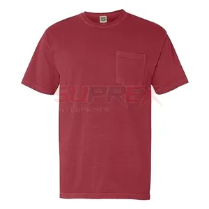 Camisetas Personalizadas de Color Brillante para Hombre, Ropa Casual de Algodón/Bambú Ecológica de Secado Rápido, Manga Corta para Adultos - Product Image 1