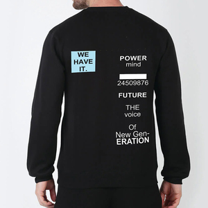 High Quality Fleece Custom Logo Pullover Cotton <b>Sweatshirt</b> Heavy Weight <b>Crewneck</b> <b>Sweatshirt</b> <b>Men</b> - Product Image 4