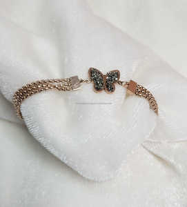 Pulseras de pirita galvanizadas de acero inoxidable de calidad superior de último diseño Chakra curativo para hombres y mujeres Amor de piedras preciosas - Product Image 1