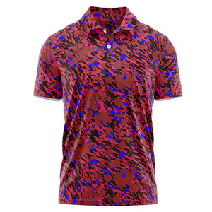Golf corto personalizado para hombre ODM para camisetas de alto rendimiento antiarrugas estampado de secado rápido botón informal multicolor al por mayor - Product Image 6