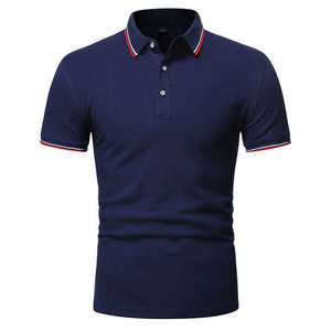 Polo personnalisé à manches courtes pour homme Polo de golf respirant pour l'été Street Wear vêtements de mode décontractés nouveaux hauts respirants - Product Image 6