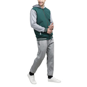 Venta al por mayor de chándal de algodón y poliéster para hombre, conjuntos de chándal para hombre de alta calidad, trajes para hombre con logotipo personalizado, traje de talla grande 2026 - Product Image 4