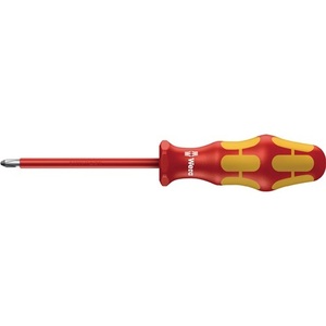 Destornillador Aislado VDE 162 I Tamaño PH0 Longitud de la Hoja 80 mm - WERA - Product Image 1