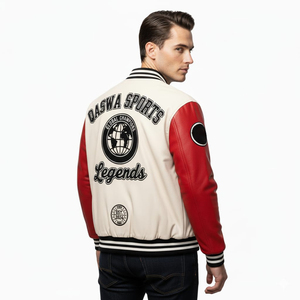 Veste d'hiver pour homme en cuir enduit de toile de luxe, à capuche, confortable, couture solide, motif de manche tendance - Product Image 2