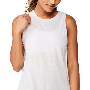 Top Corto Sportivo in Maglia Personalizzato con Logo e Maniche Imbottite per Donna - Grigio Taglia XS - Product Image 2